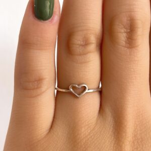 Mini corazon calado