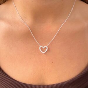 Heart calado shine