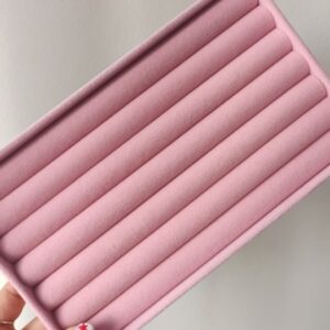 Caja exhibidora rosa