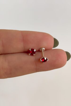 Cubic 5mm Rojo