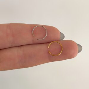 Piercing argollita