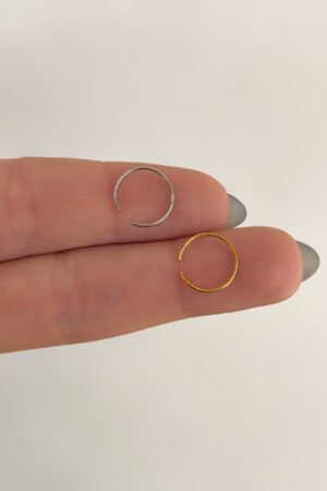 Piercing argollita