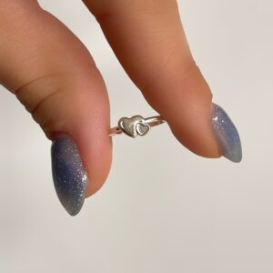 Anillo Nena Doble heart