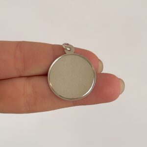 Medalla disco 24mm