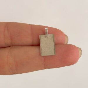 Medalla rectangular 1