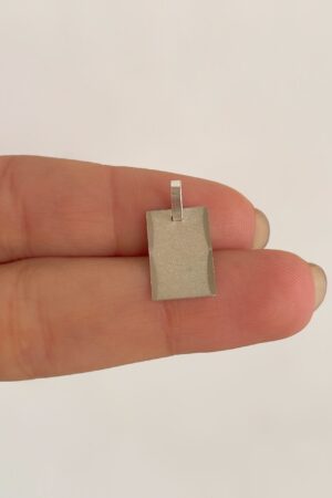 Medalla rectangular 1