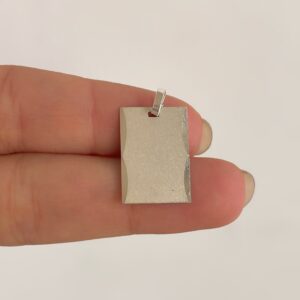 Medalla rectangular 2