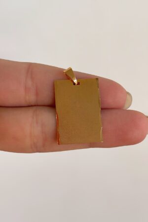 Chapa para grabar Med. S.
