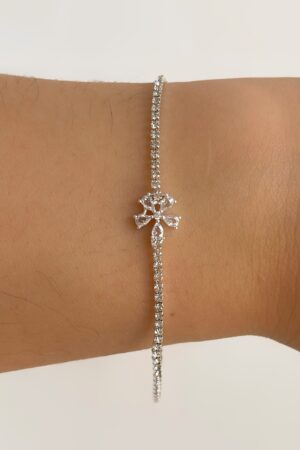 Flor cubic brillos
